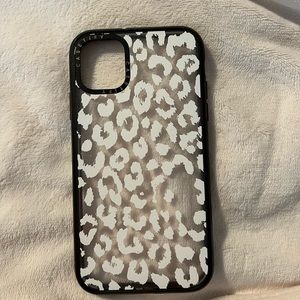 Cheetah print casetify case for iPhone 11